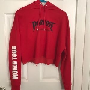 Cropped Hoodie (Justin Bieber Purpose Tour)